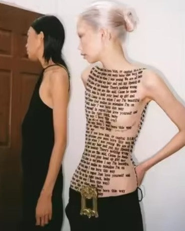 "Born This Way" Sheer Tank Top