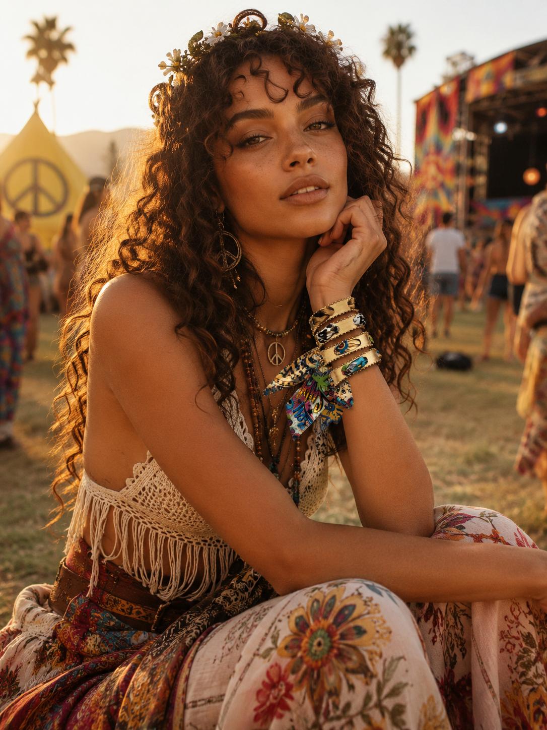 Bohemian Scarf Bracelets
