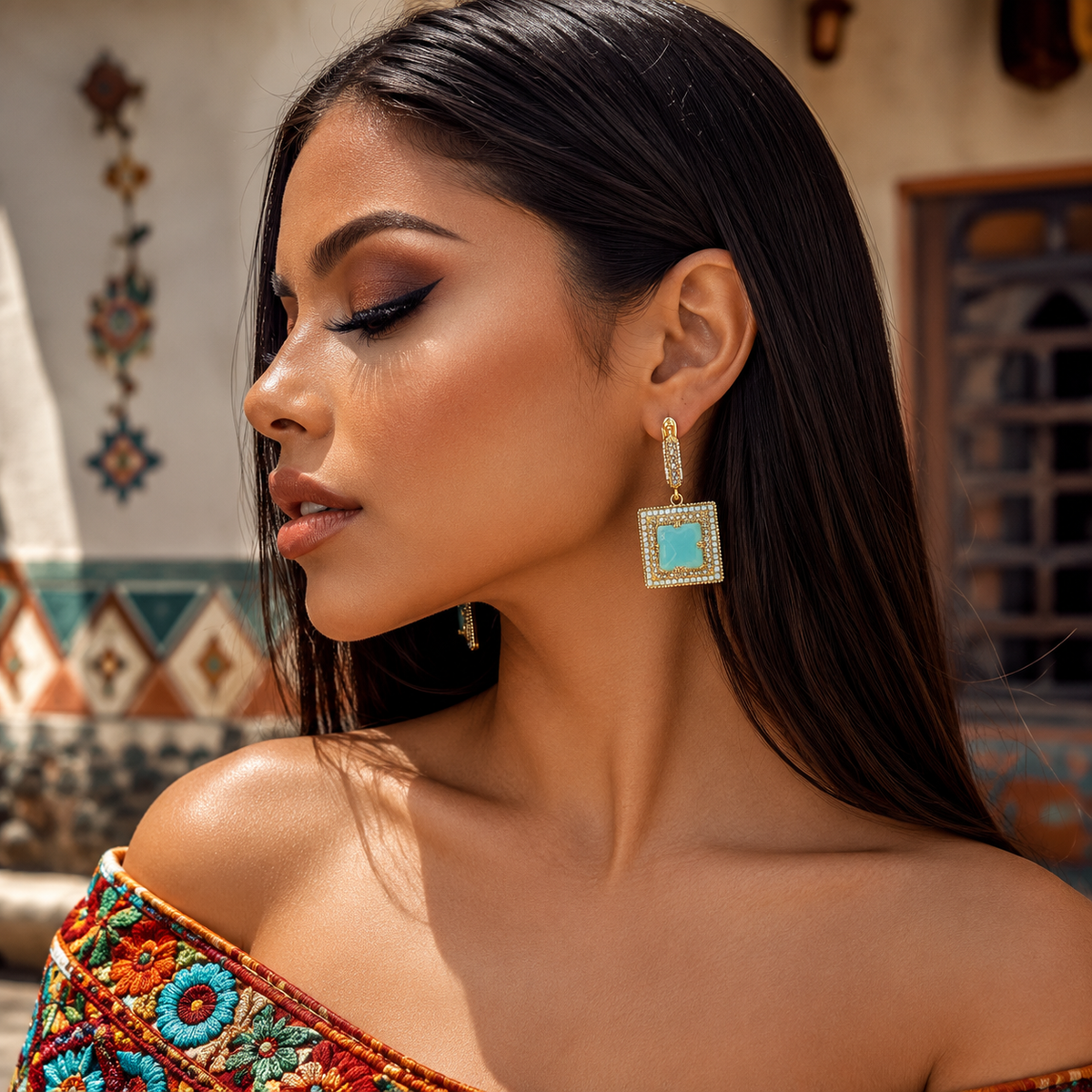 Antique Stud Earrings
