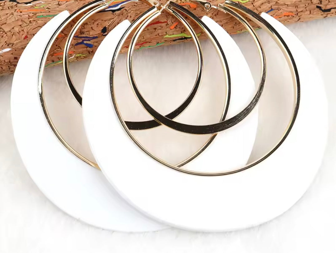 Hoop In A Hoop Earrings