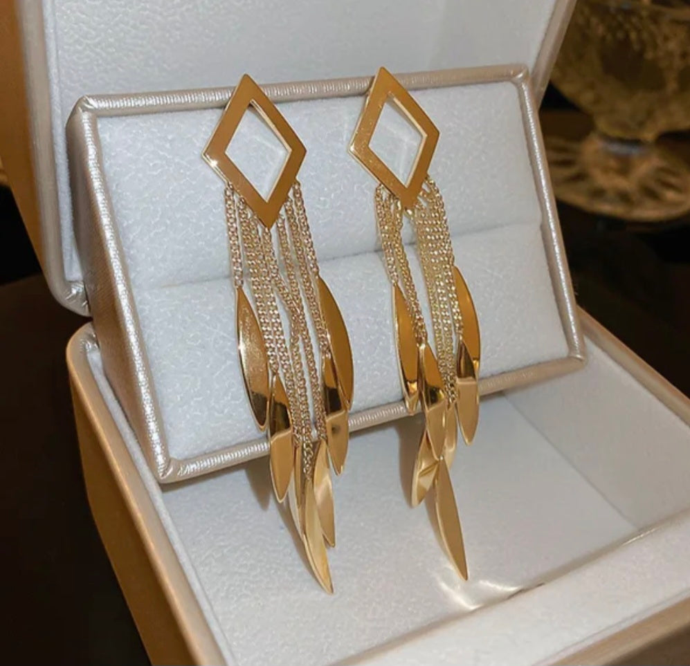 Whimsical Tassel Earrings.