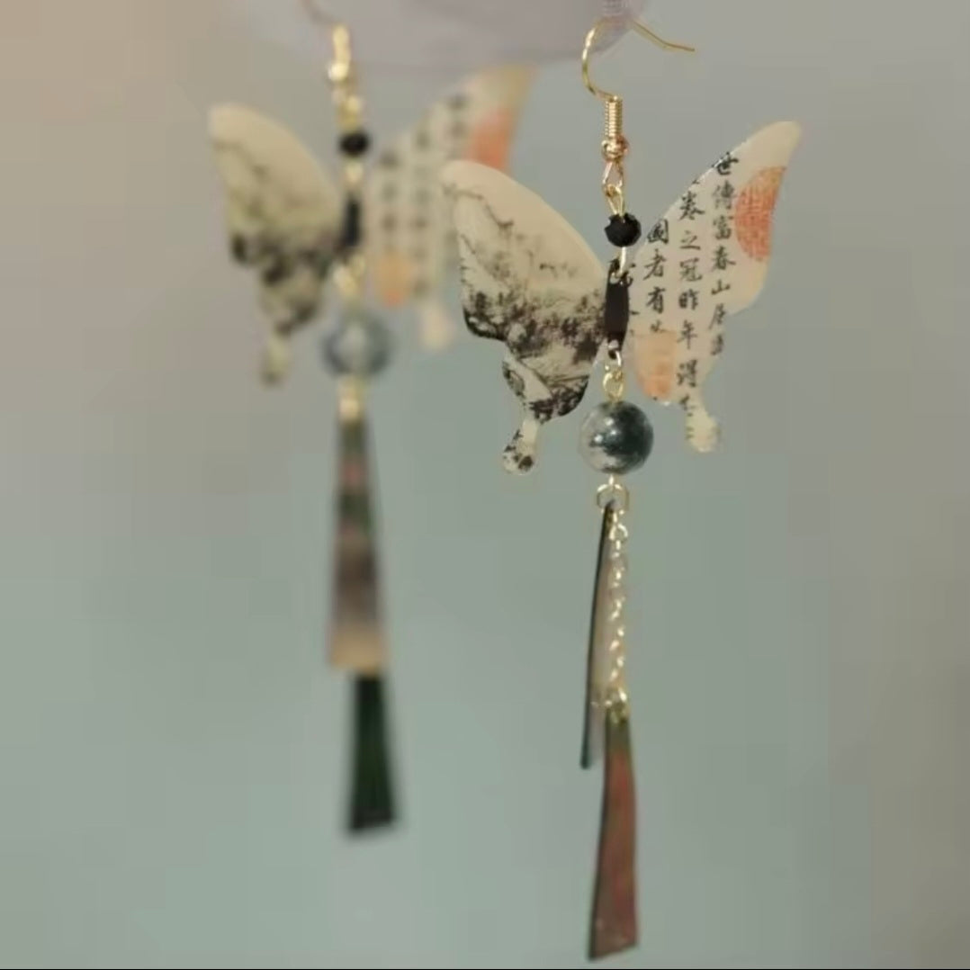 Chinese Butterfly Earrings