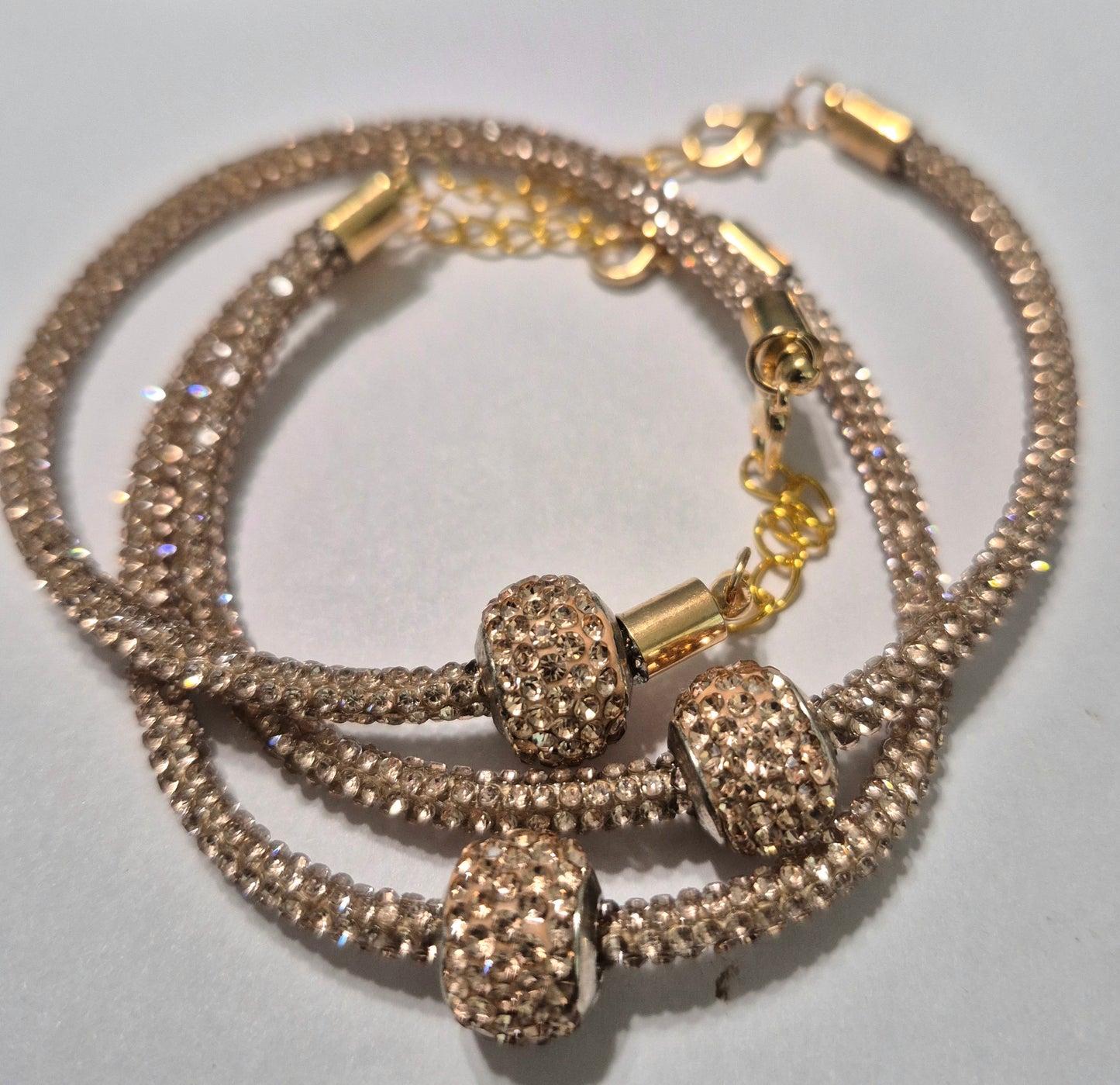 Shimmer Bracelet - Champagne