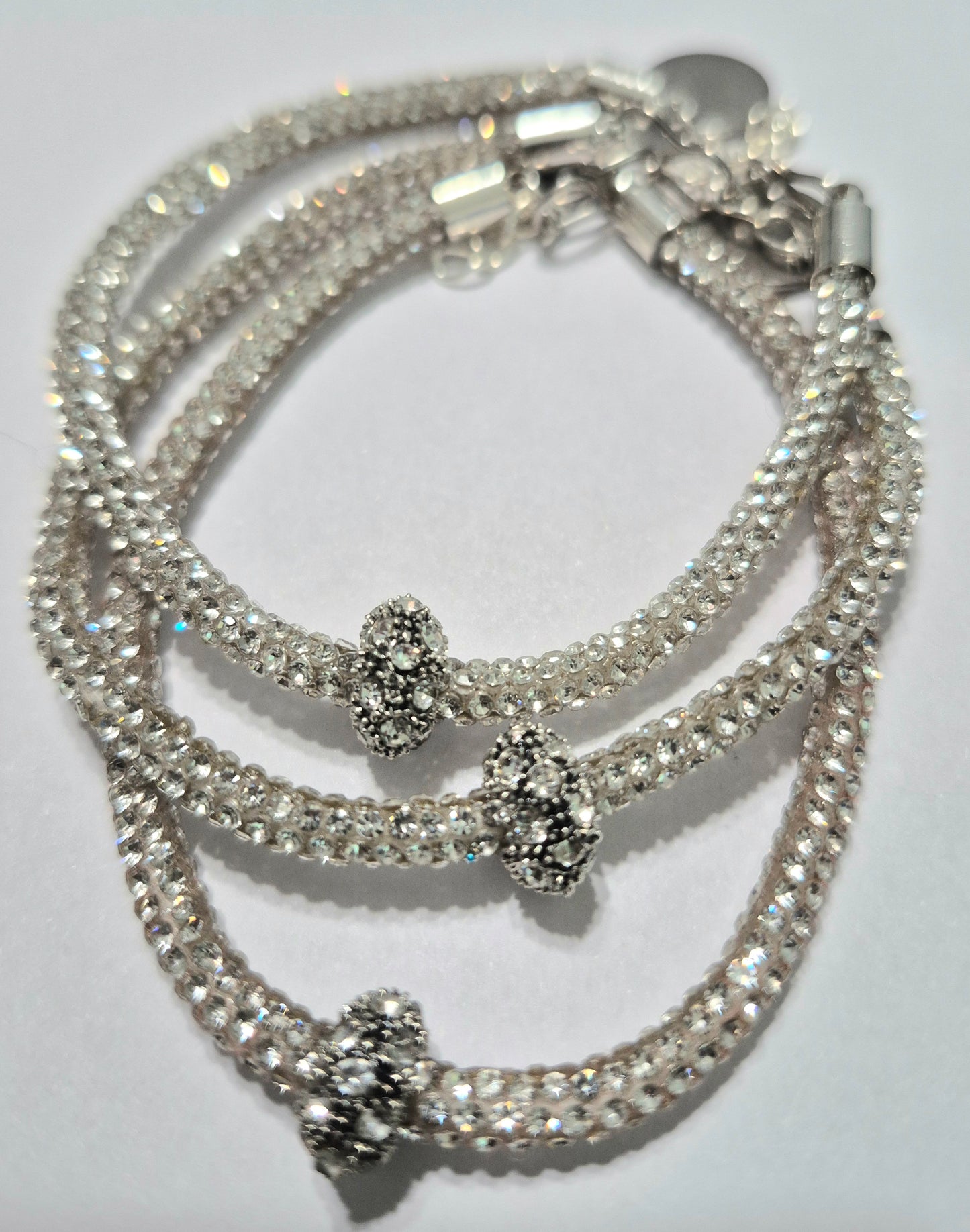 Shimmer Bracelets- Silver