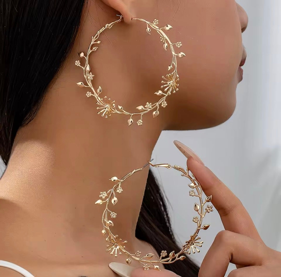 Fantasy Hoop Earrings
