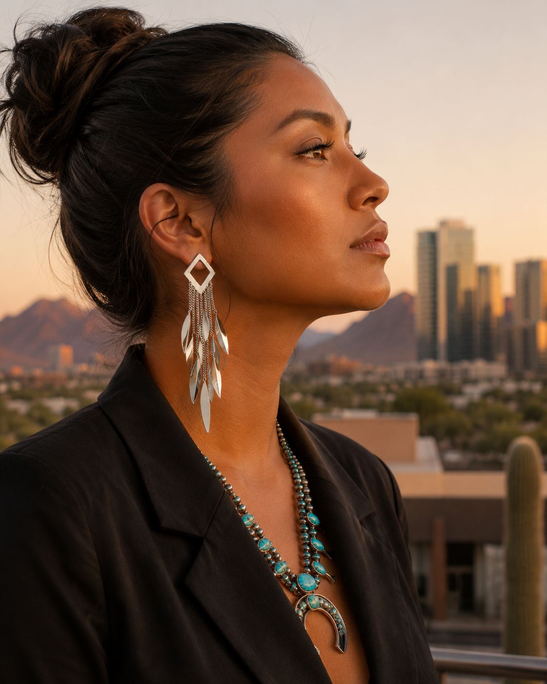 Whimsical Tassel Earrings.