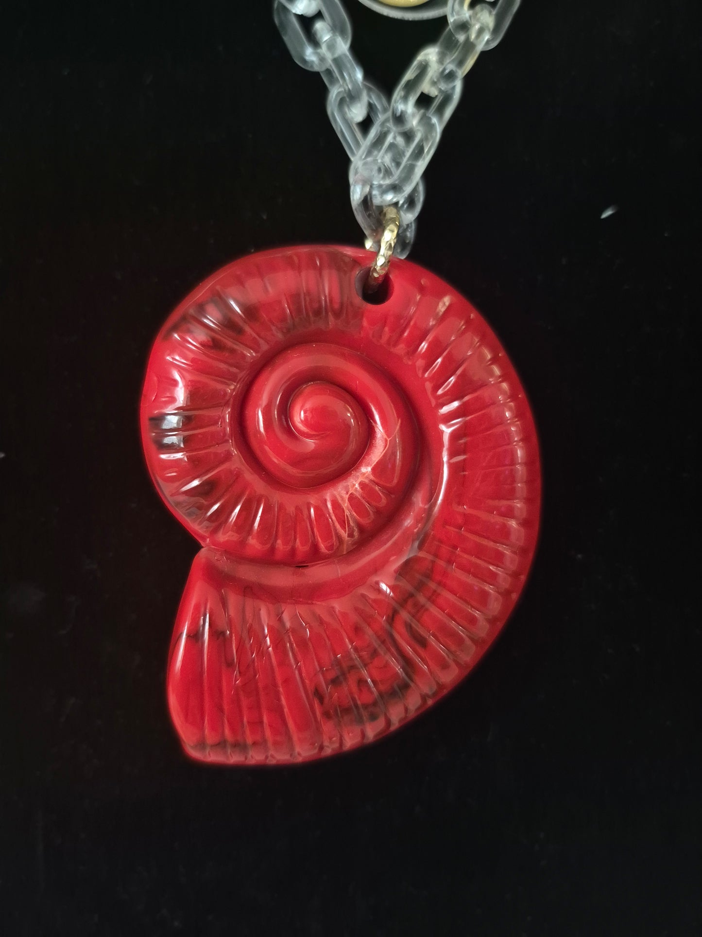 Large Acrylic Nautilus Shell