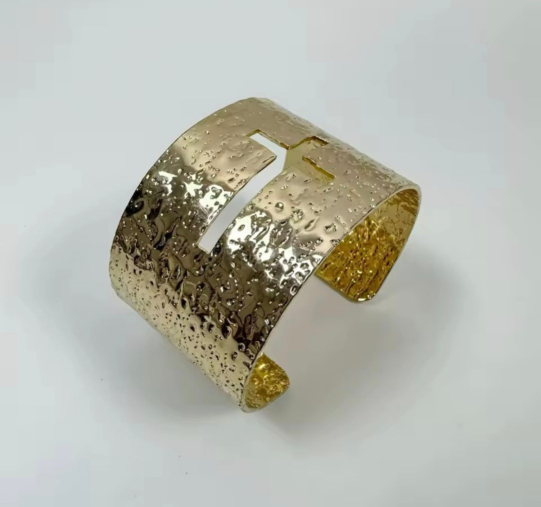 Cross Cuff Bracelet