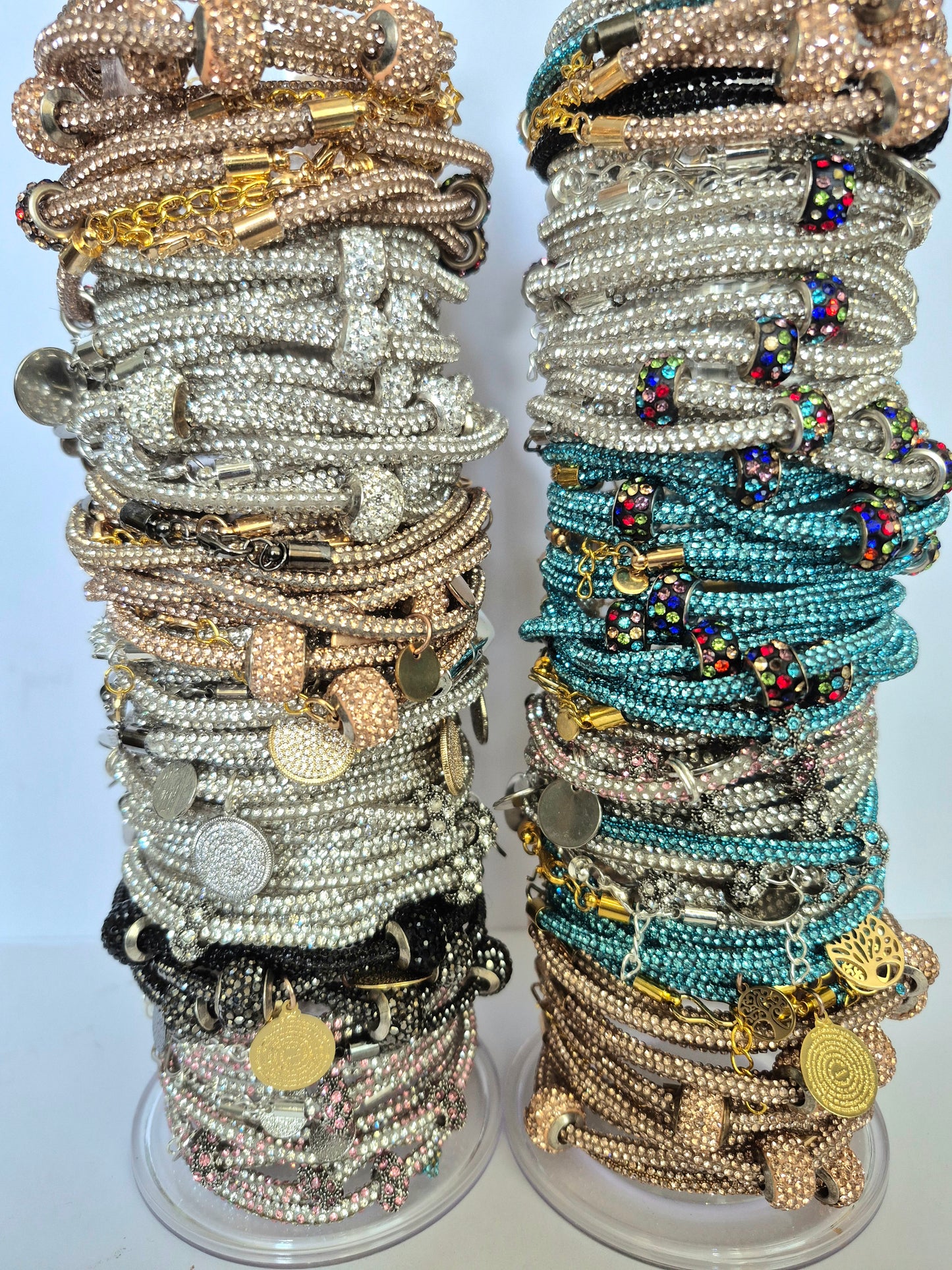 Shimmer Bracelets- Silver