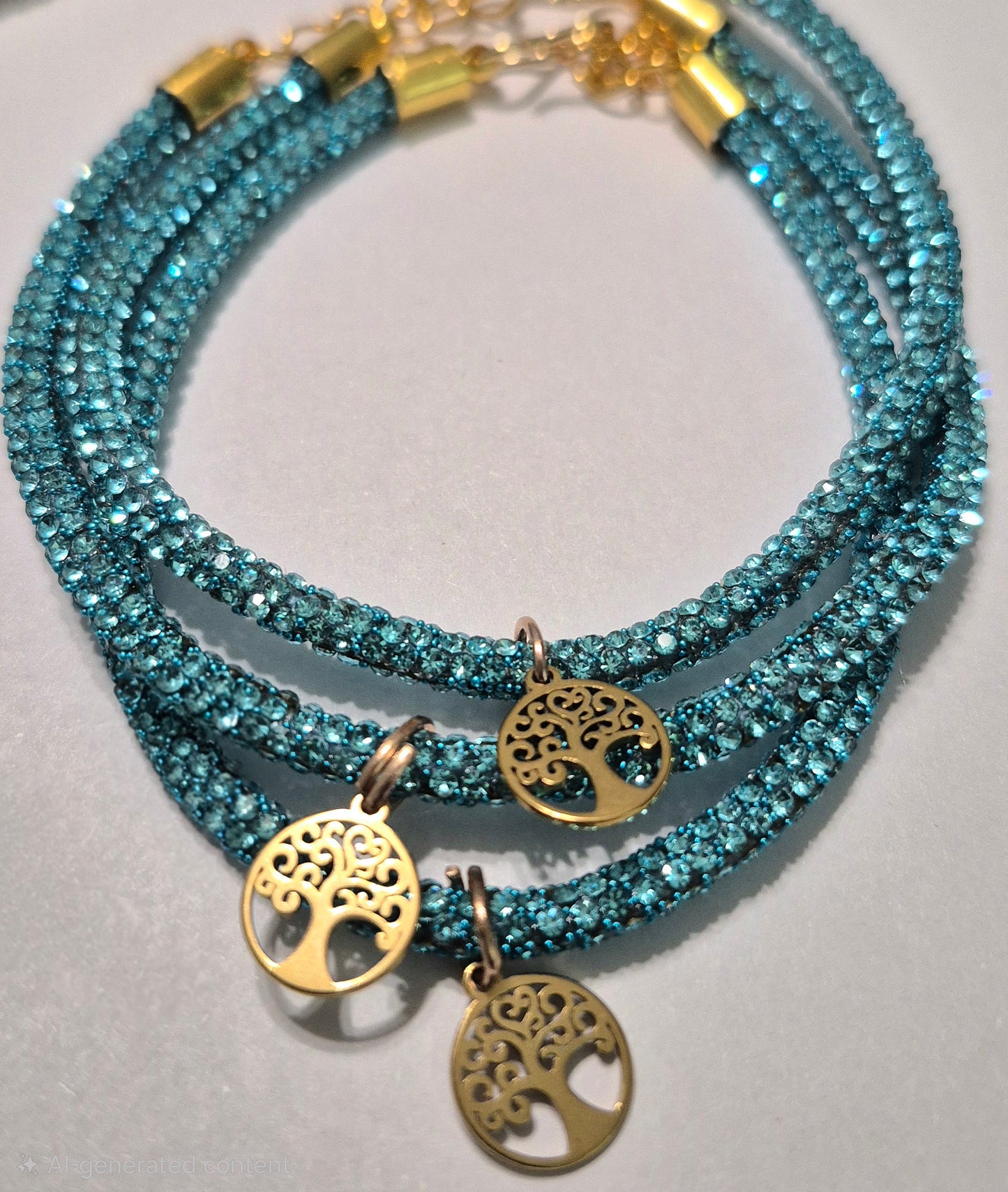 Shimmer Bracelets-Turquoise