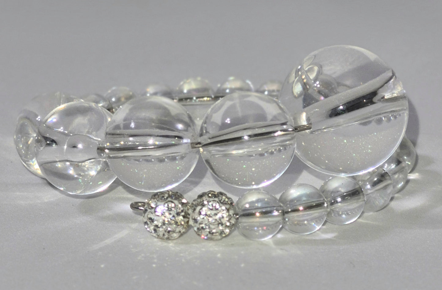 Nudes & Rhinestones Multicolored Bracelets