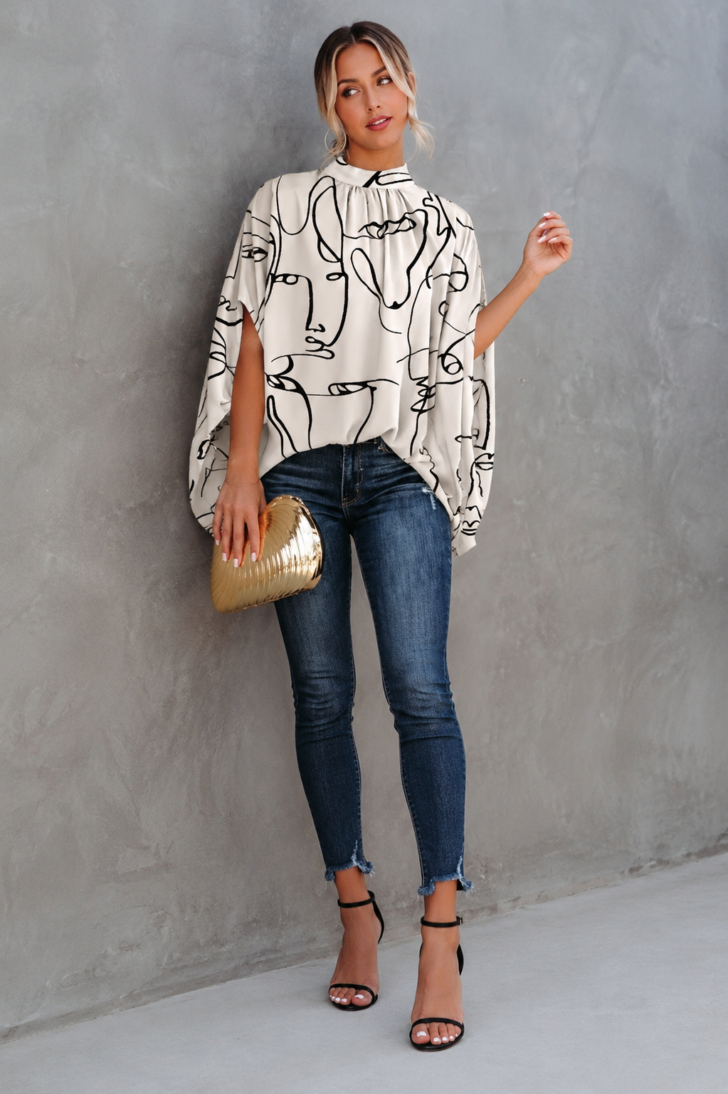 Avangard Batwing Blouse