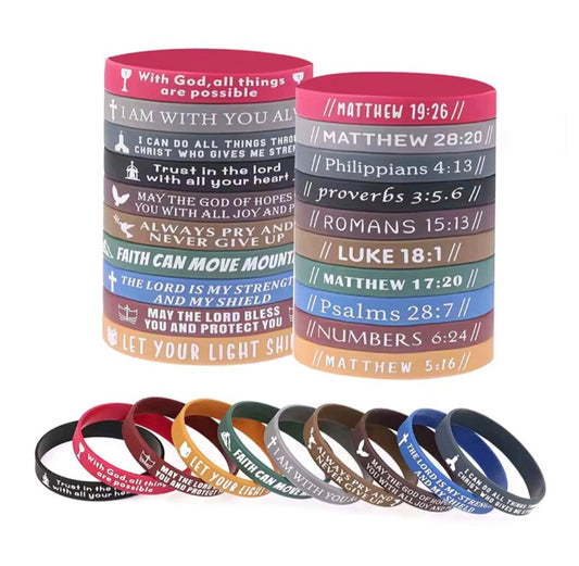 Inspirational Bible Verse Bracelets
