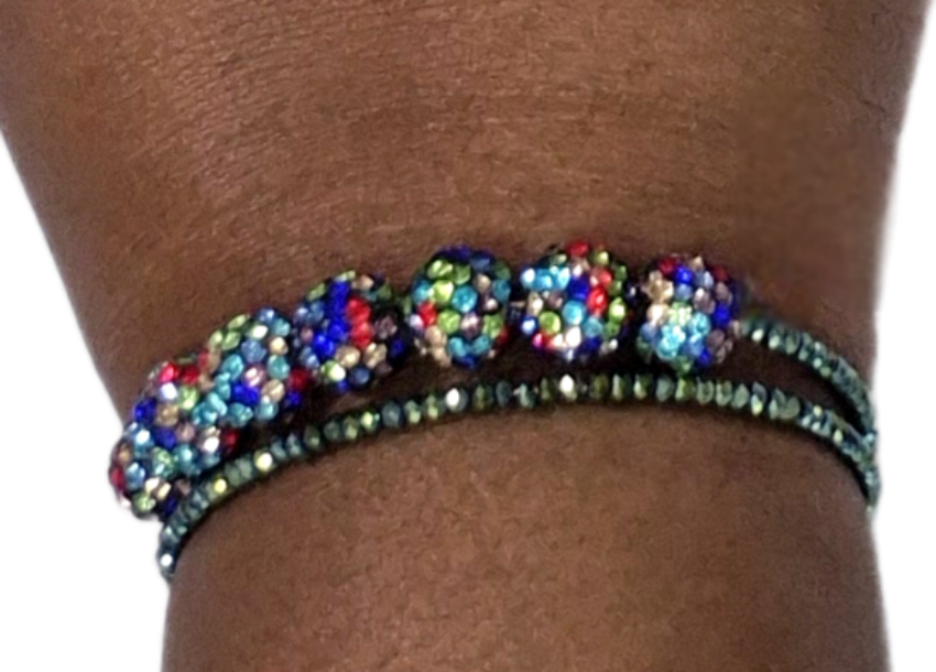 Rhinestone Wristlets