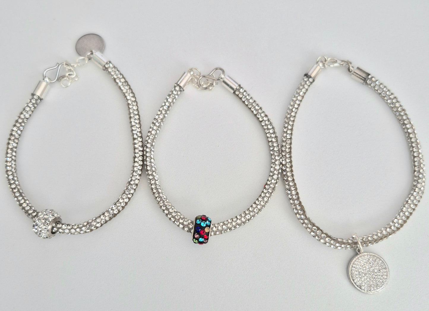 Shimmer Bracelets- Silver