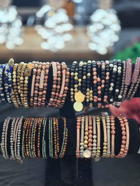 Hand-crafted Seed Bracelets