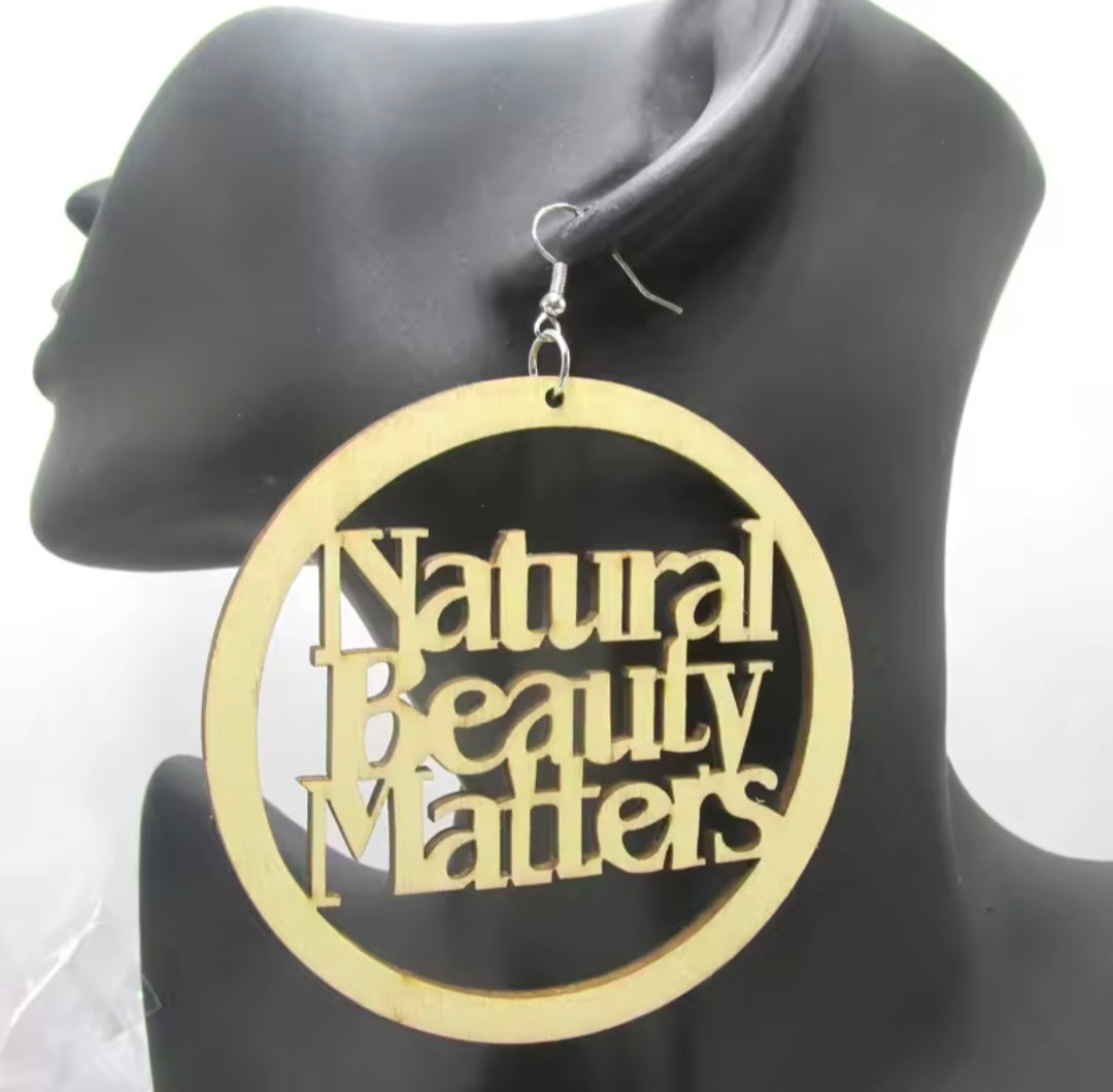 Unique Assorted Wood Earrings