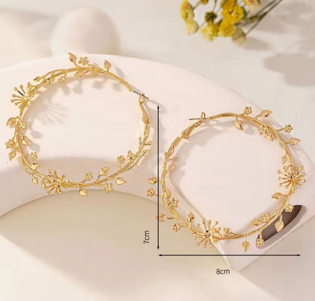 Fantasy Hoop Earrings