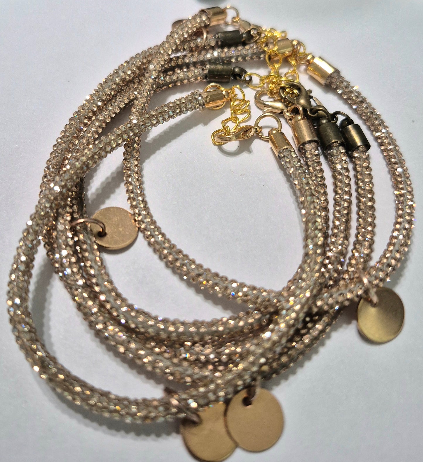 Shimmer Bracelet - Champagne