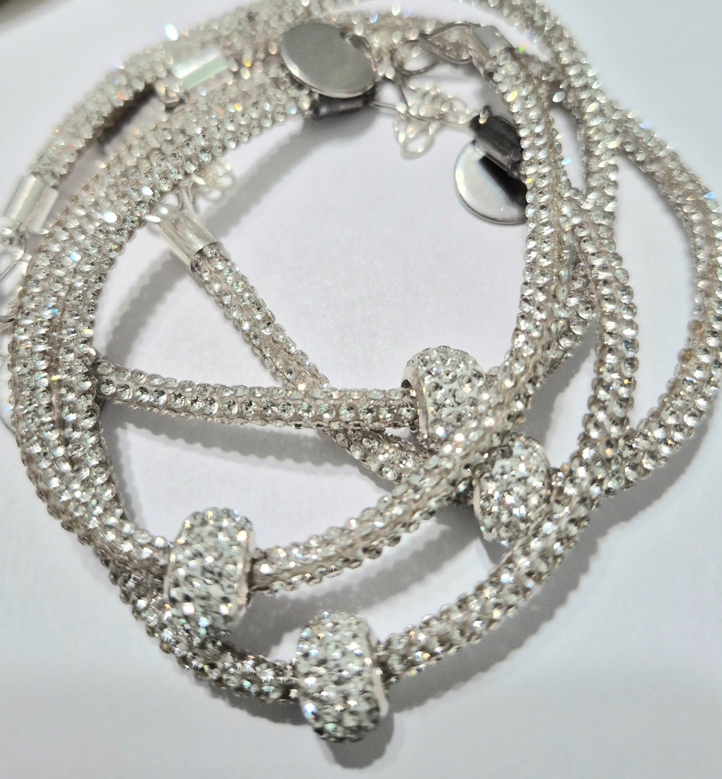 Shimmer Bracelets- Silver